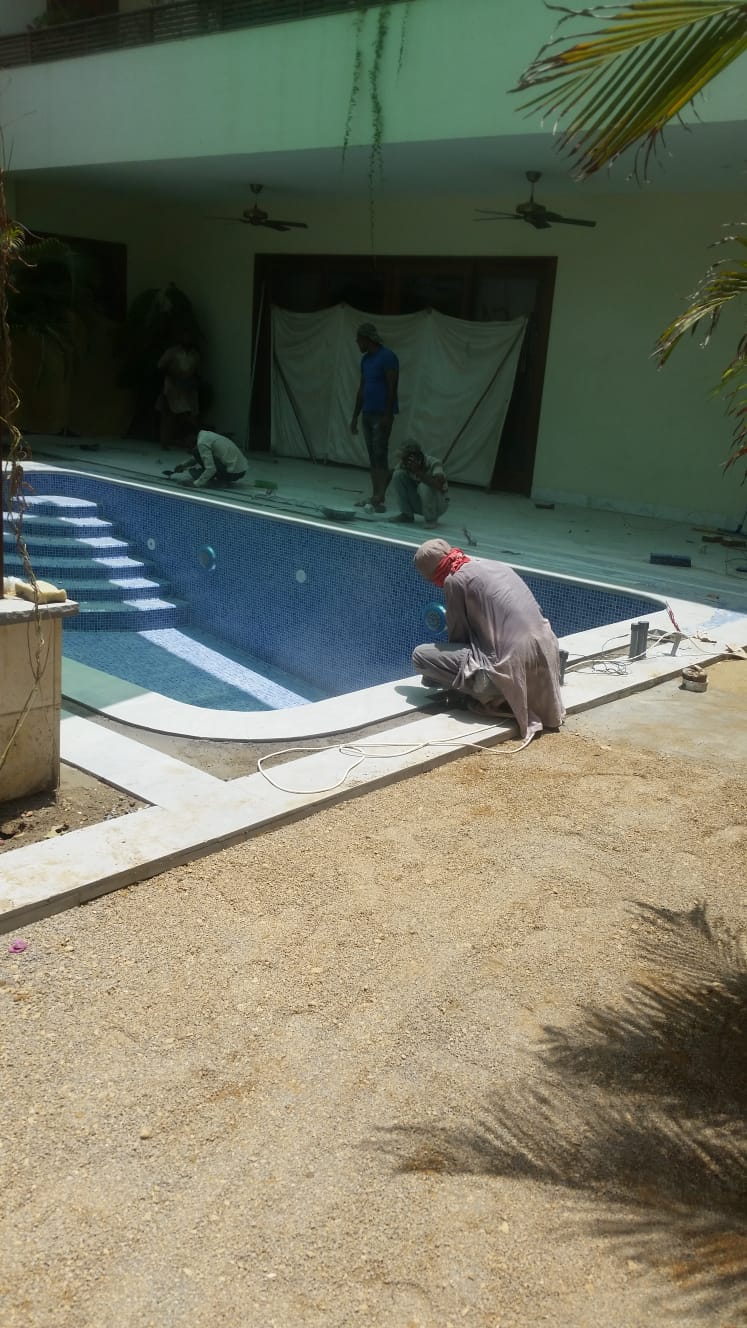 Completed aquatic project